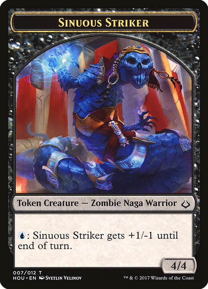 Sinuous Striker — Hour of Devastation Tokens 7/13