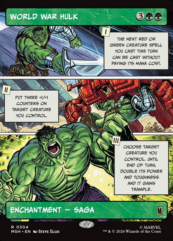World War Hulk — Marvel Super Heroes 304/453