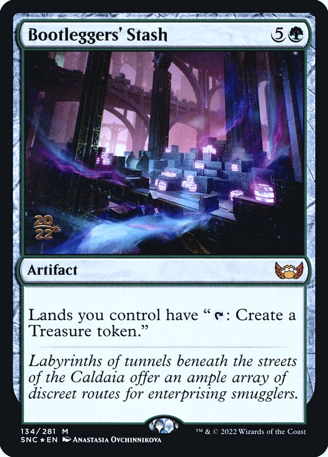 Bootleggers' Stash — Streets of New Capenna Promos 134s/161