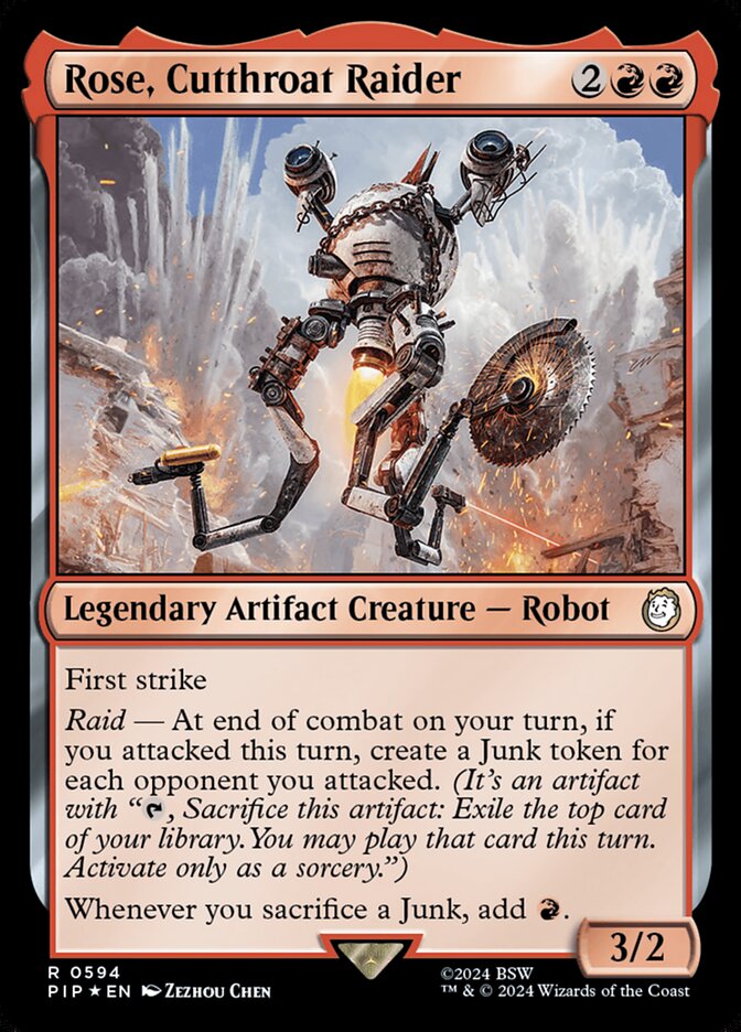 Rose, Cutthroat Raider — Fallout 594/1068
