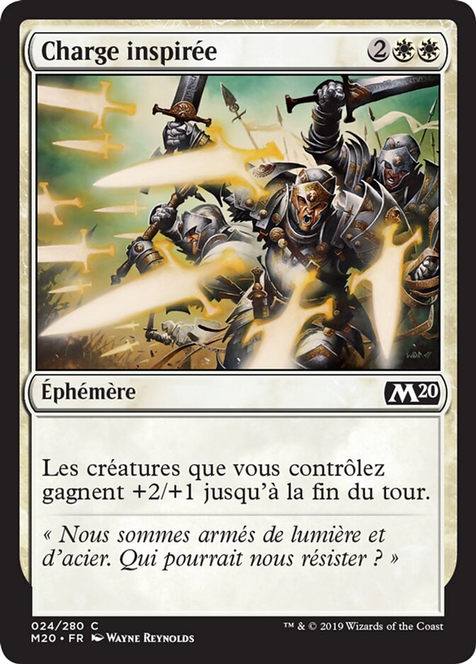 Charge inspirée — Core Set 2020 24/345