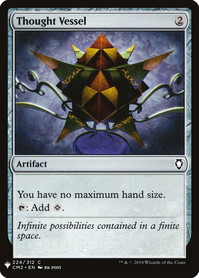 Thought Vessel — The List CM2-224/5581