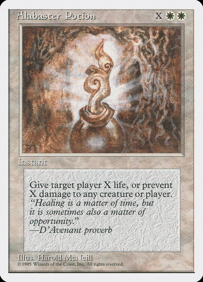 Alabaster Potion — Fourth Edition 1/378