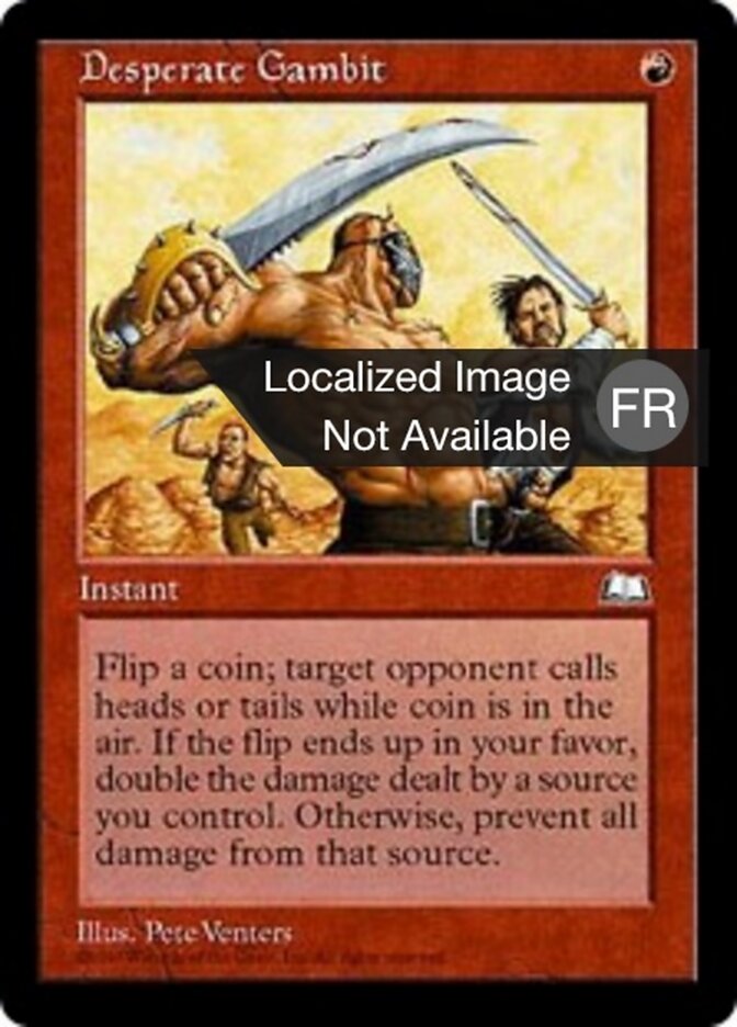 Gambit désespéré — Weatherlight 96/167