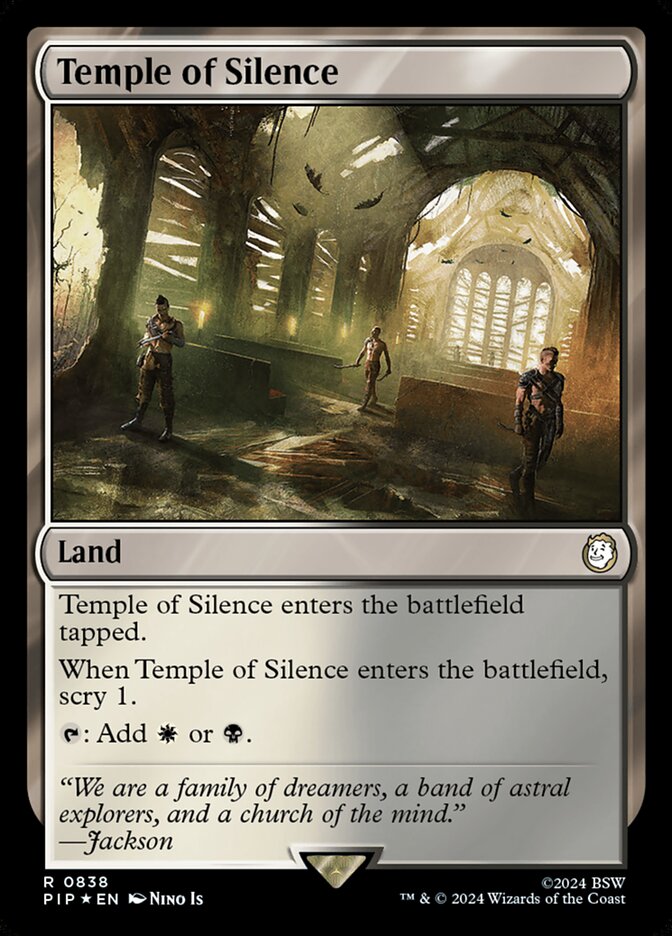 Temple of Silence — Fallout 838/1068