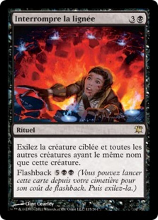 Interrompre la lignée — Innistrad 115/264
