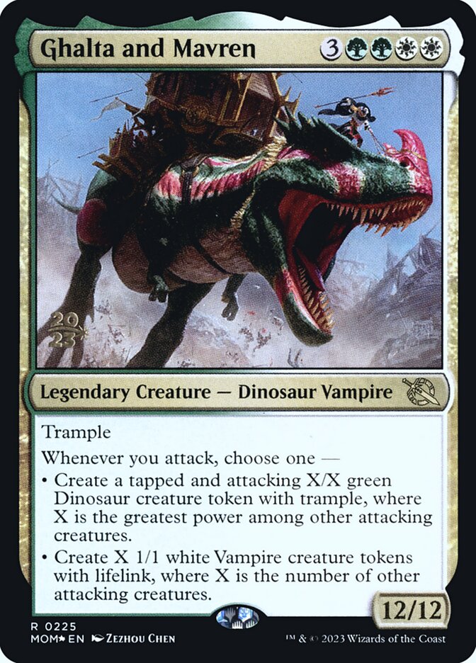 Ghalta and Mavren — March of the Machine Promos 225s/134