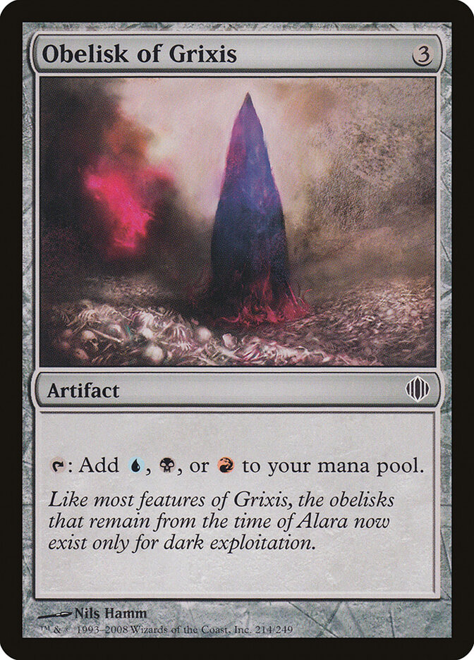 Obelisk of Grixis — Shards of Alara 214/250
