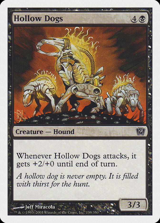 Hollow Dogs — Ninth Edition 139/709