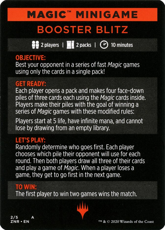 Booster Blitz — Zendikar Rising Minigames 2/5