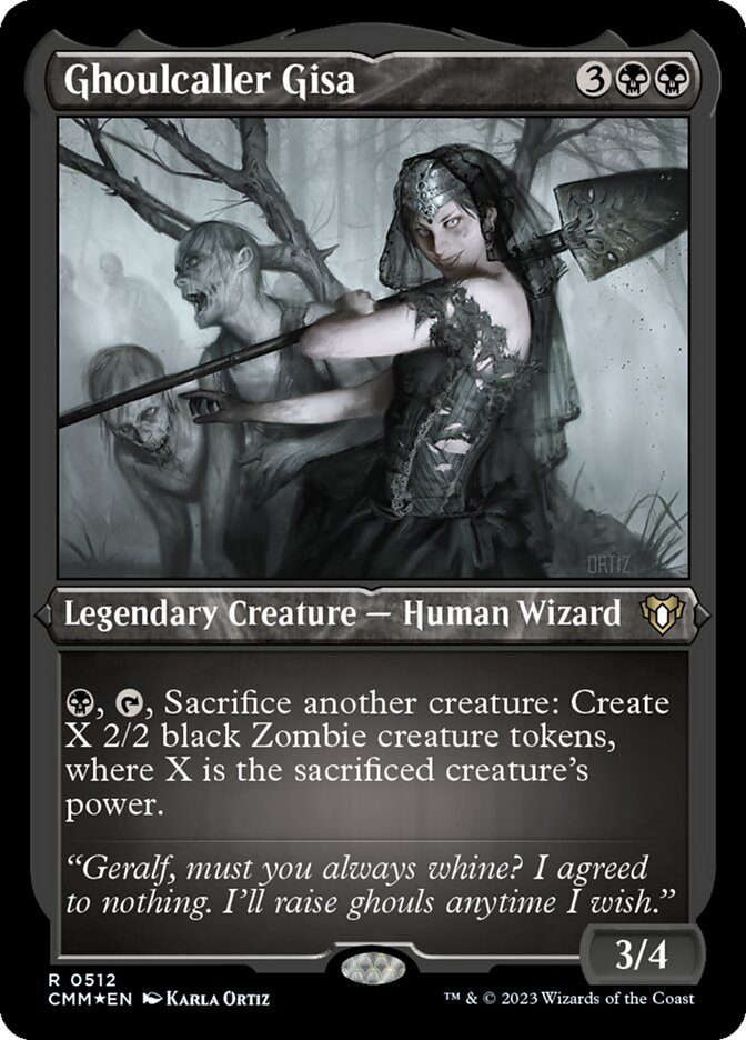 Ghoulcaller Gisa — Commander Masters 512/1067