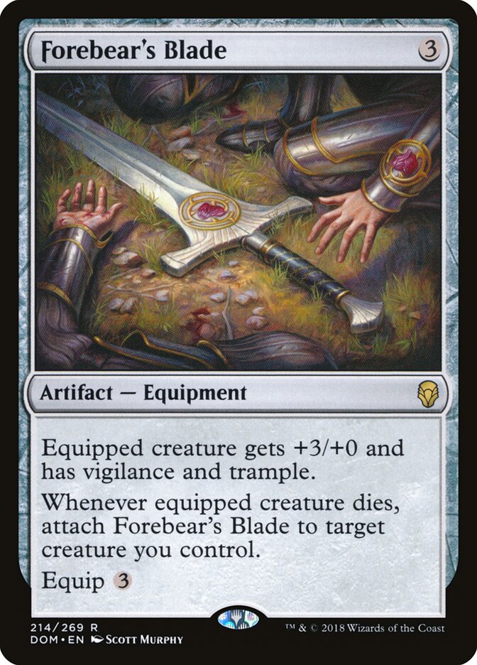Forebear's Blade — Dominaria 214/280