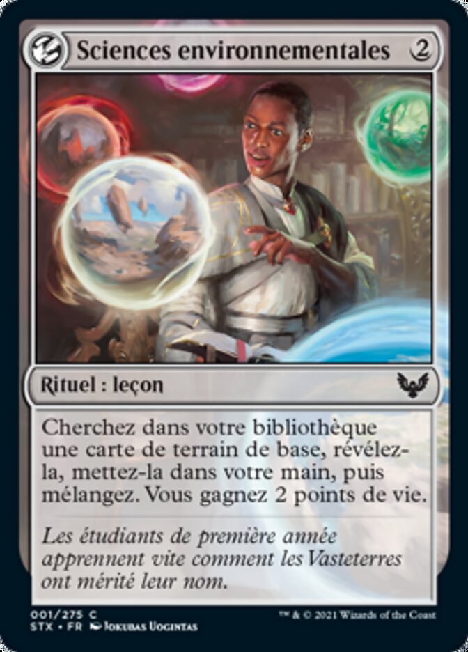 Sciences environnementales — Strixhaven: School of Mages 1/393