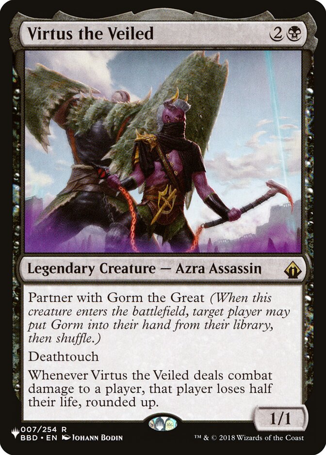 Virtus the Veiled — The List BBD-7/5581