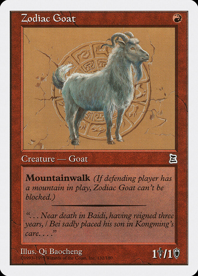 Zodiac Goat — Portal Three Kingdoms 132/180