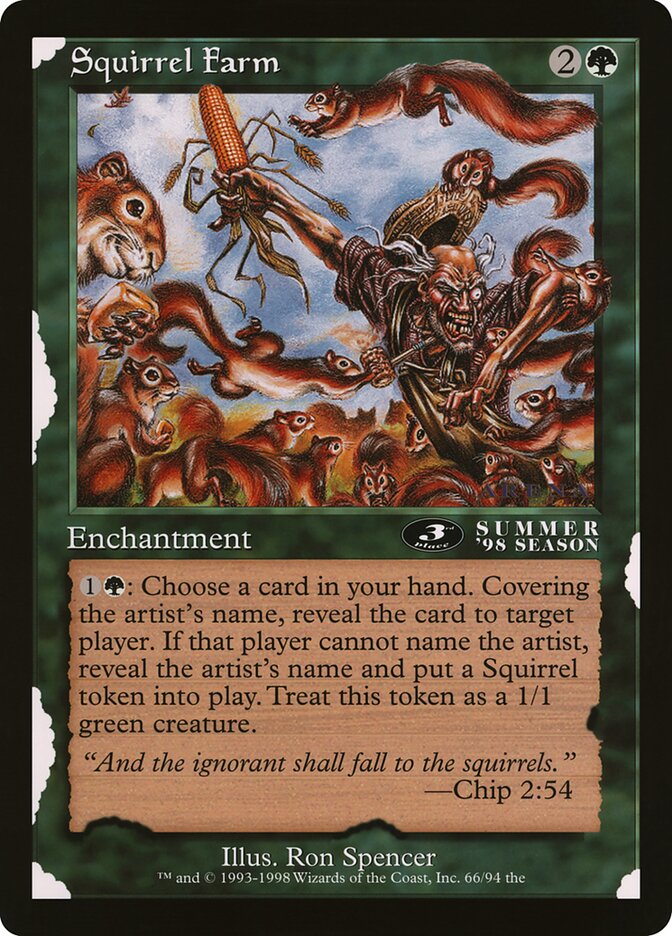Squirrel Farm — Oversized League Prizes 49/83