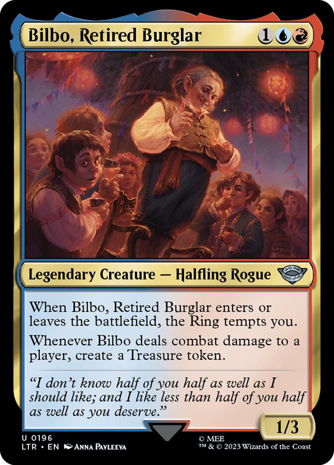 Bilbo, Retired Burglar — The Lord of the Rings: Tales of Middle-earth 196/856