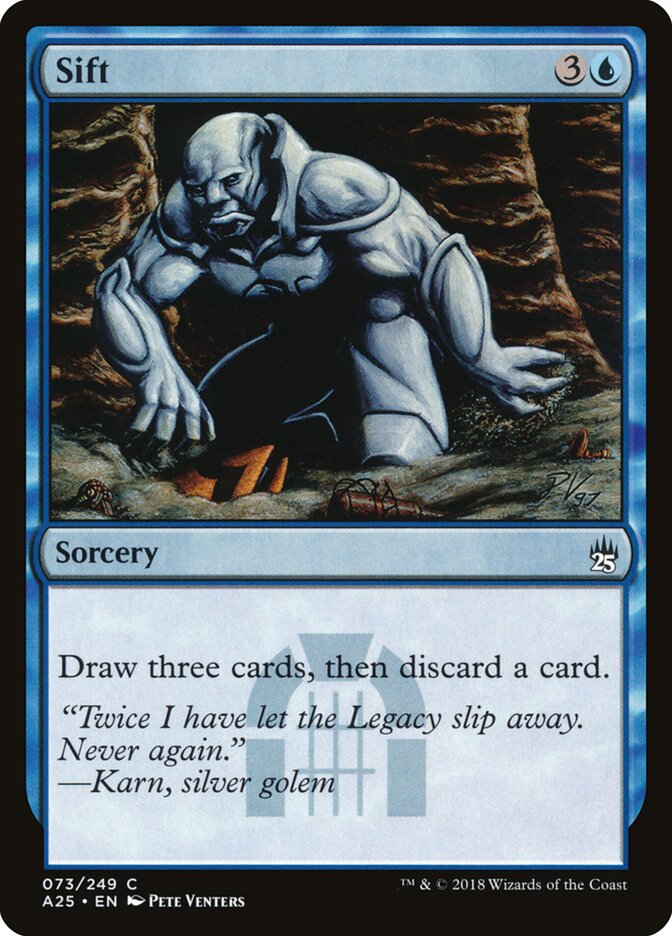 Sift — Masters 25 73/249
