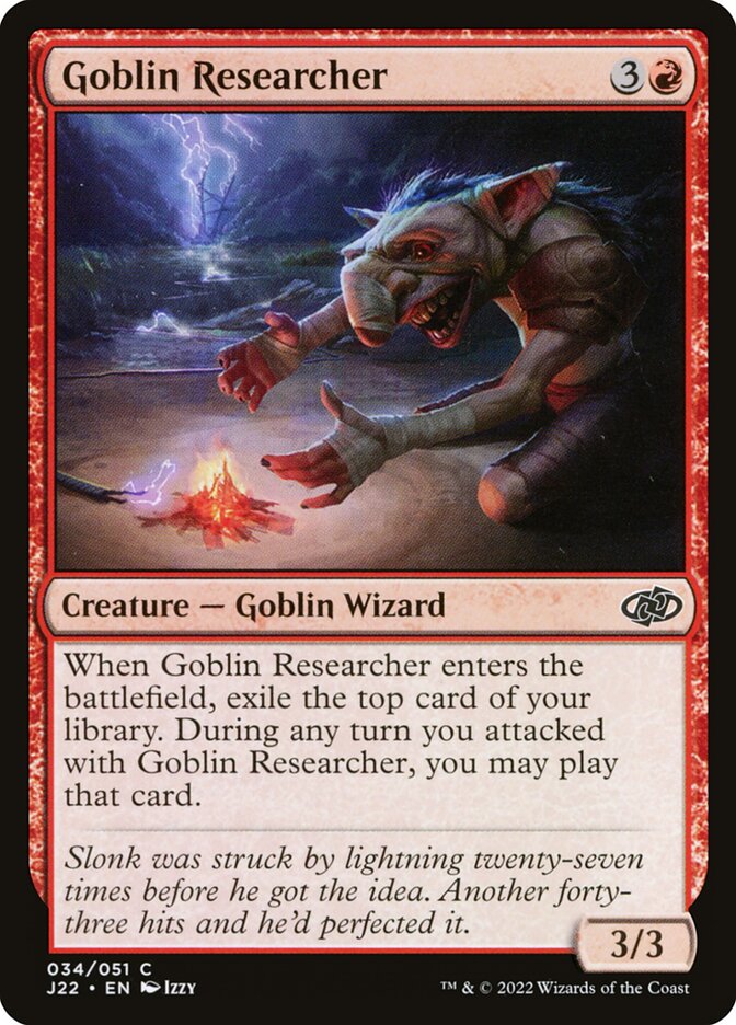 Goblin Researcher — Jumpstart 2022 34/835