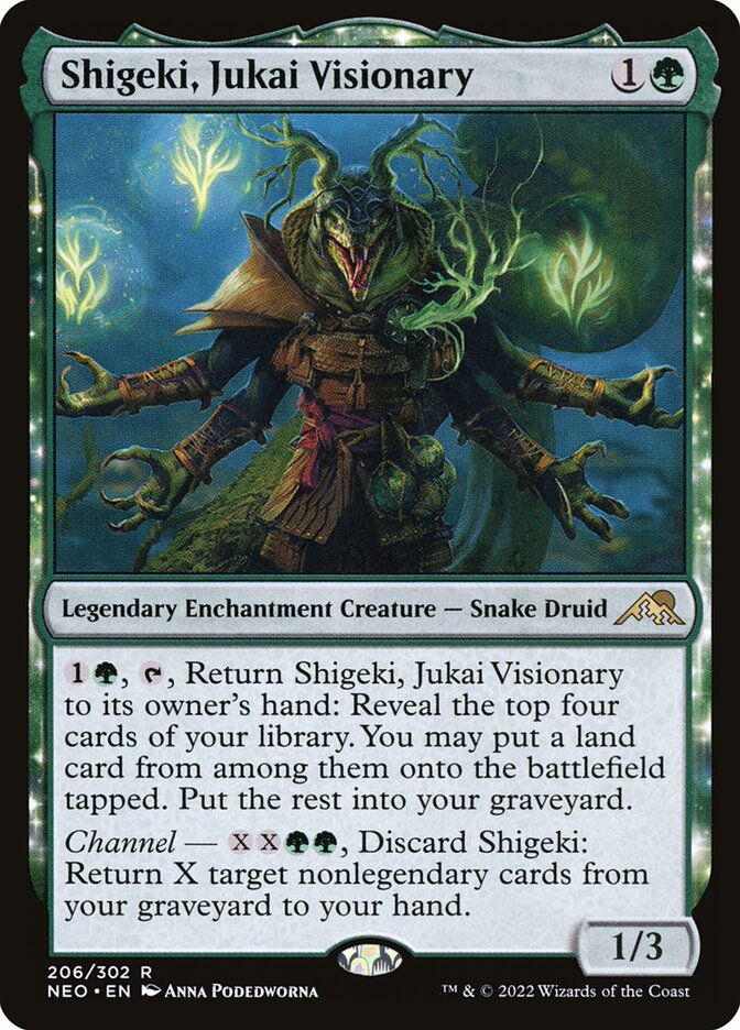 Shigeki, Jukai Visionary — Kamigawa: Neon Dynasty 206/531
