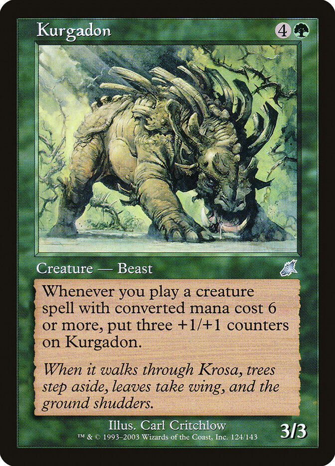 Kurgadon — Scourge 124/143