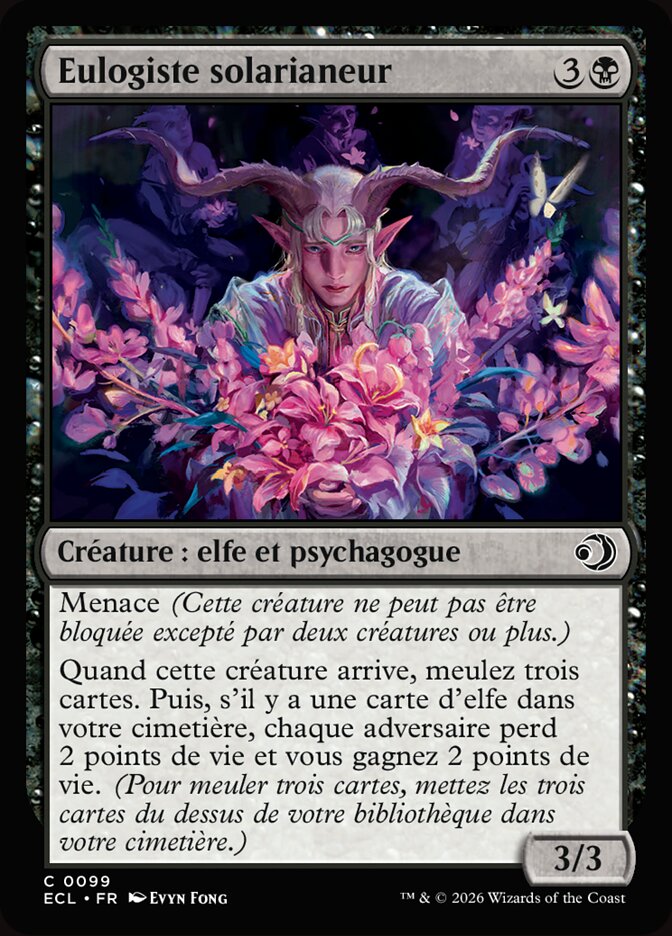 Eulogiste solarianeur — Lorwyn Eclipsed 99/408