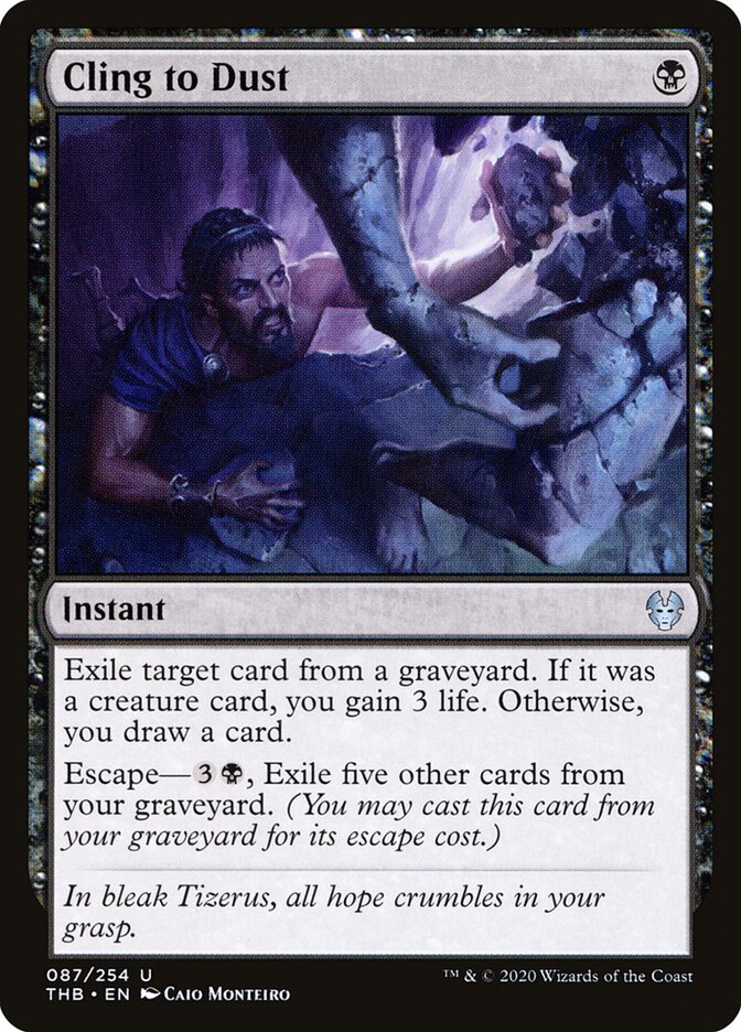 Cling to Dust — Theros Beyond Death 87/358