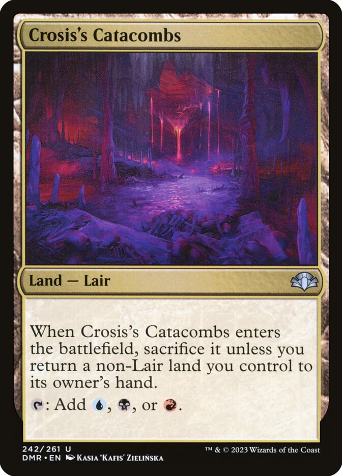 Crosis's Catacombs — Dominaria Remastered 242/457