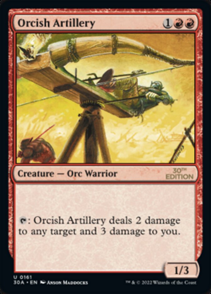 Orcish Artillery — 30th Anniversary Edition 161/594