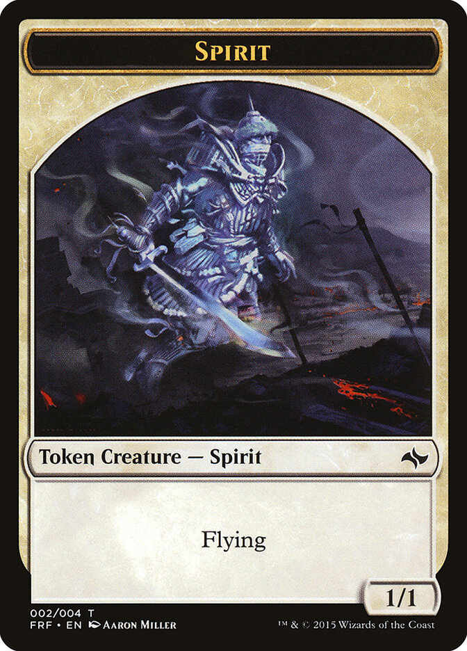 Spirit — Fate Reforged Tokens 2/4