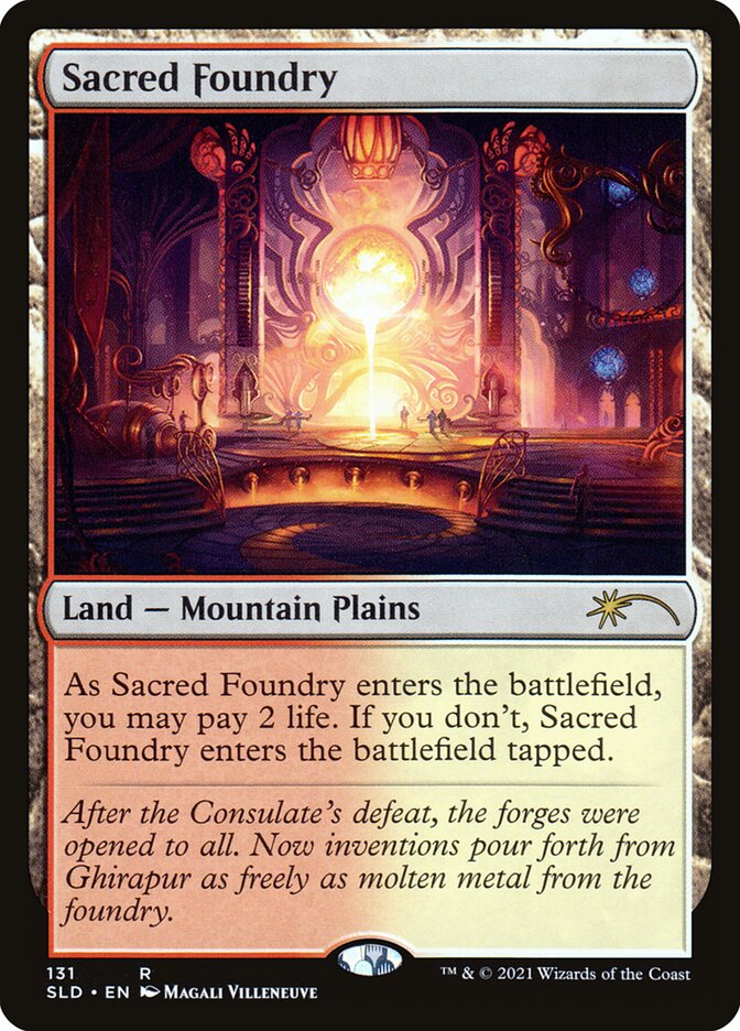 Sacred Foundry — Secret Lair Drop 131/2754