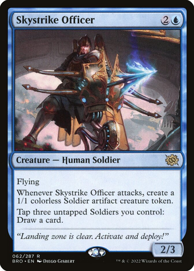 Skystrike Officer — The Brothers' War Promos 62p/171