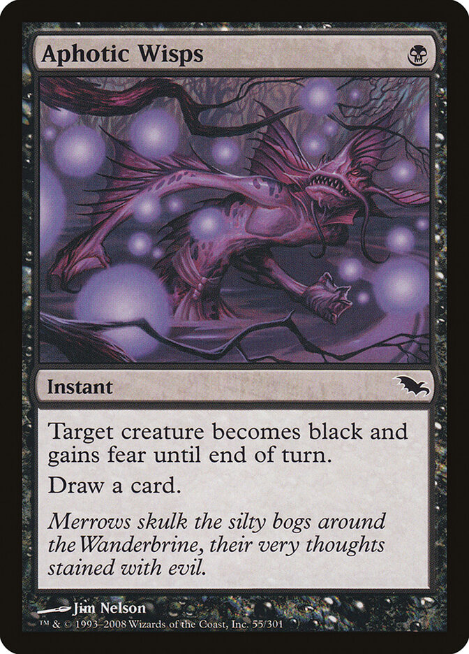 Aphotic Wisps — Shadowmoor 55/302