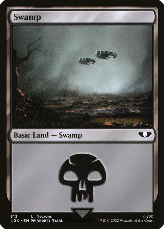 Swamp — Warhammer 40,000 Commander 313/617