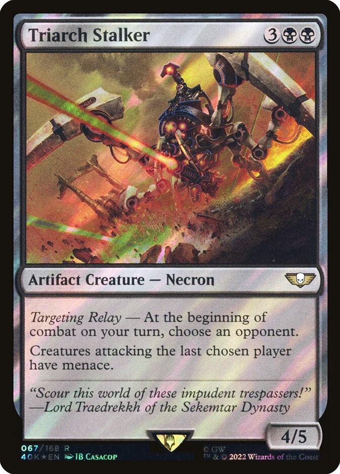 Triarch Stalker — Warhammer 40,000 Commander 67★/617