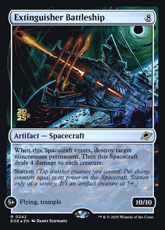 Extinguisher Battleship — Edge of Eternities Promos 242s/160
