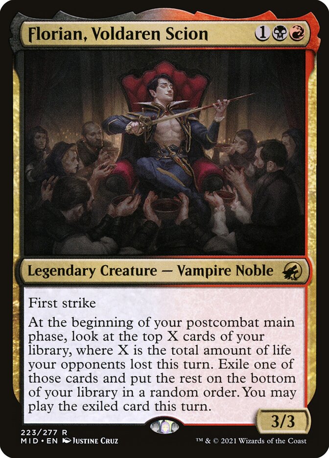 Florian, scion Voldaren — Innistrad: Midnight Hunt 223/398