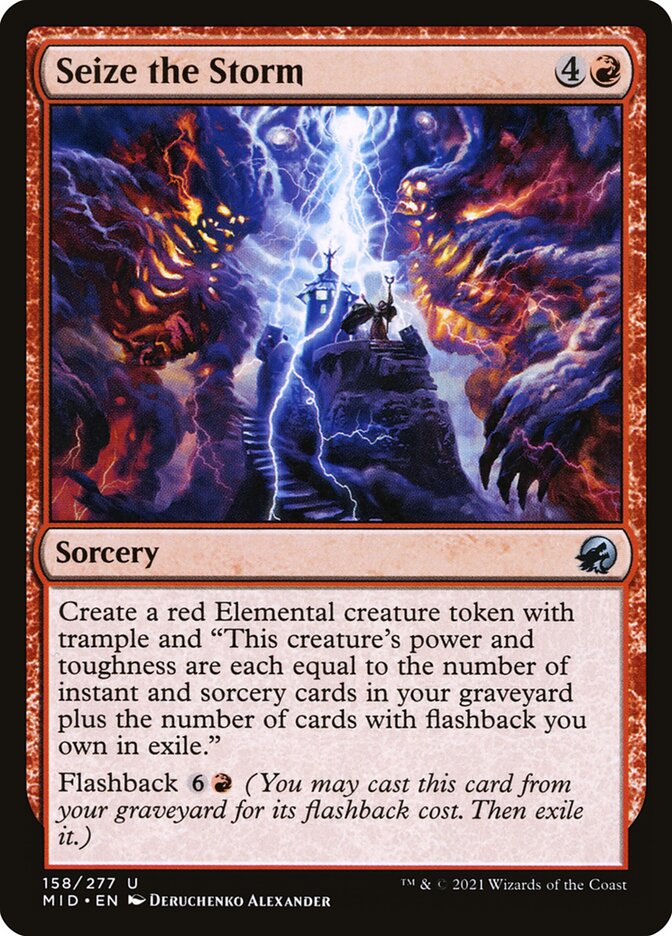 Seize the Storm — Innistrad: Midnight Hunt 158/398