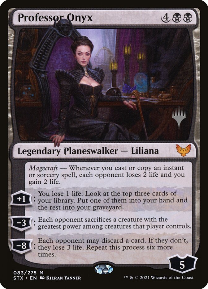 Professor Onyx — Strixhaven: School of Mages Promos 83p/164