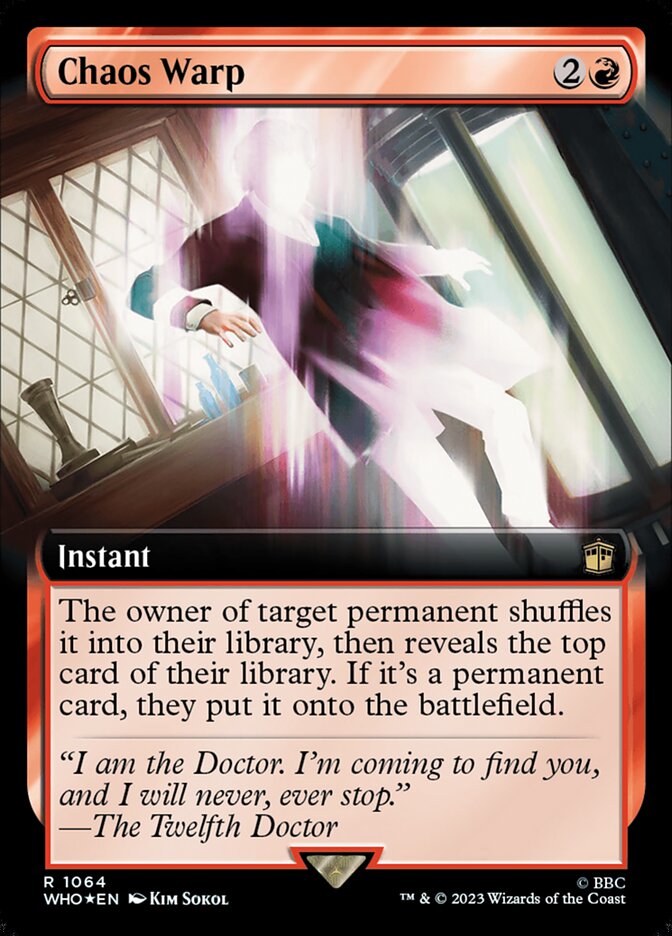 Chaos Warp — Doctor Who 1064/1178