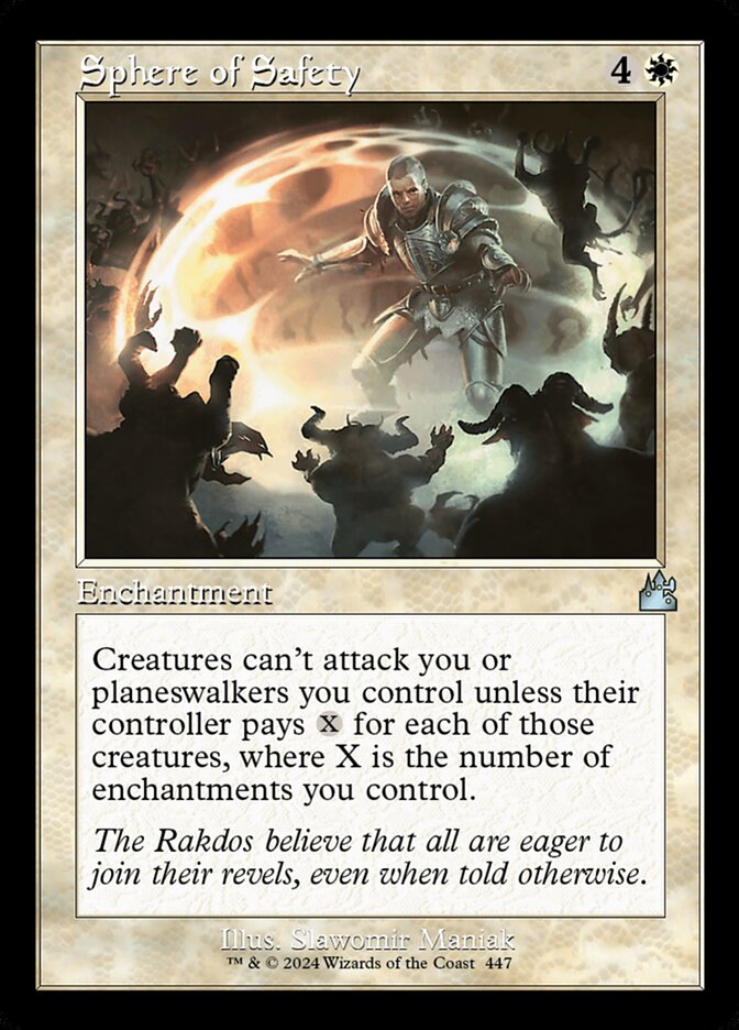 Sphere of Safety — Ravnica Remastered 447/531