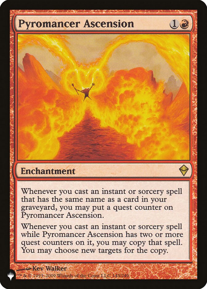 Pyromancer Ascension — The List ZEN-143/5581