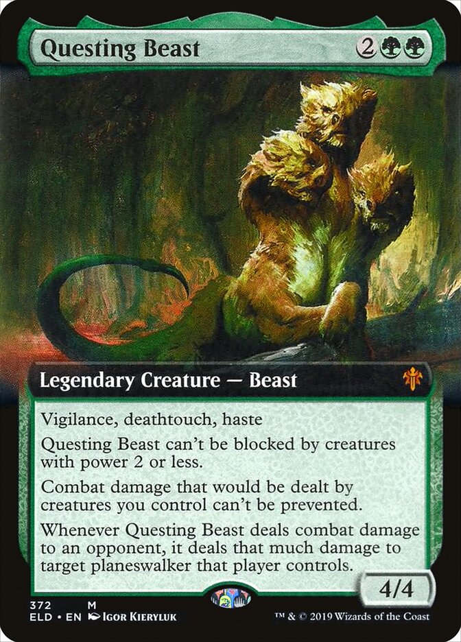 Questing Beast — Throne of Eldraine 372/398