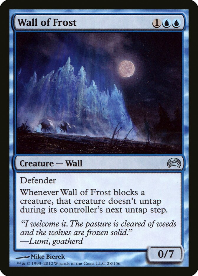 Mur de gel — Planechase 2012 28/156