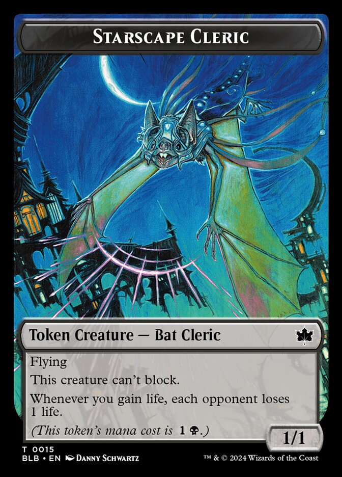 Starscape Cleric — Bloomburrow Tokens 15/30