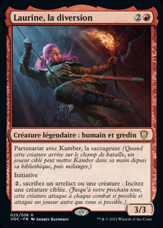 Laurine, la diversion — Crimson Vow Commander 25/188