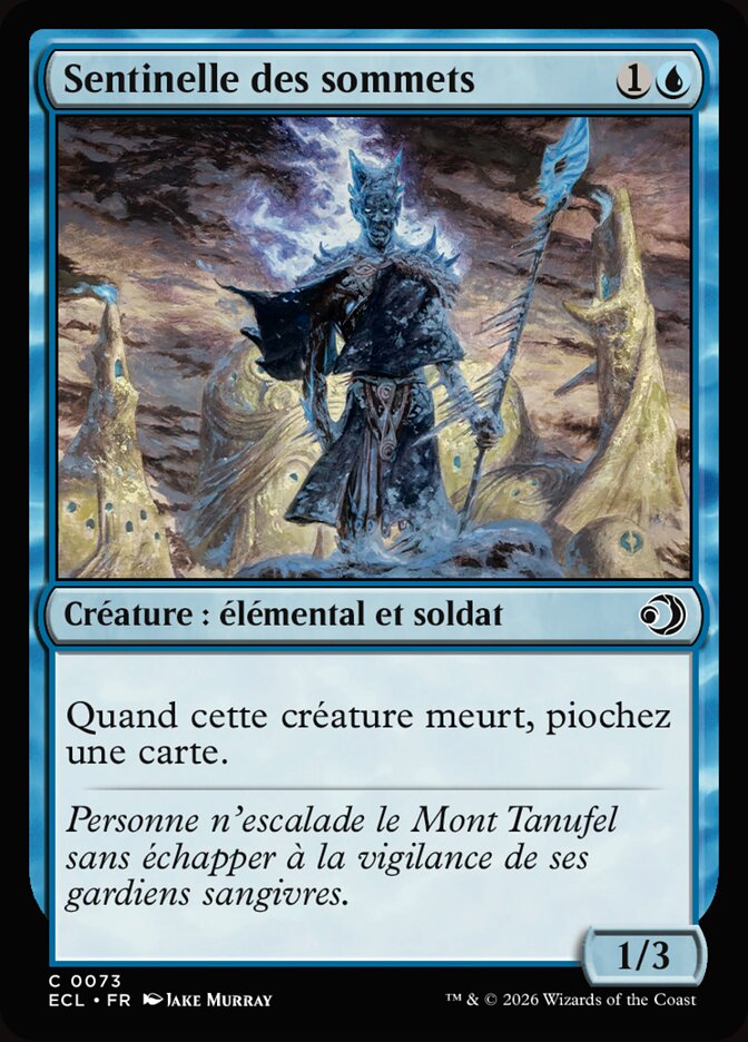 Sentinelle des sommets — Lorwyn Eclipsed 73/408