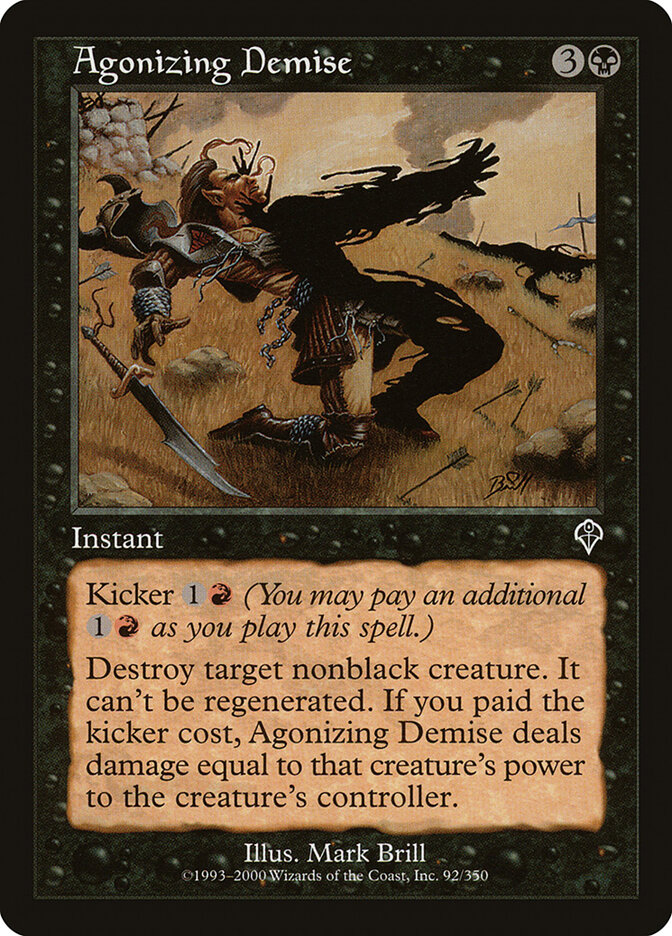 Agonizing Demise — Invasion 92/354