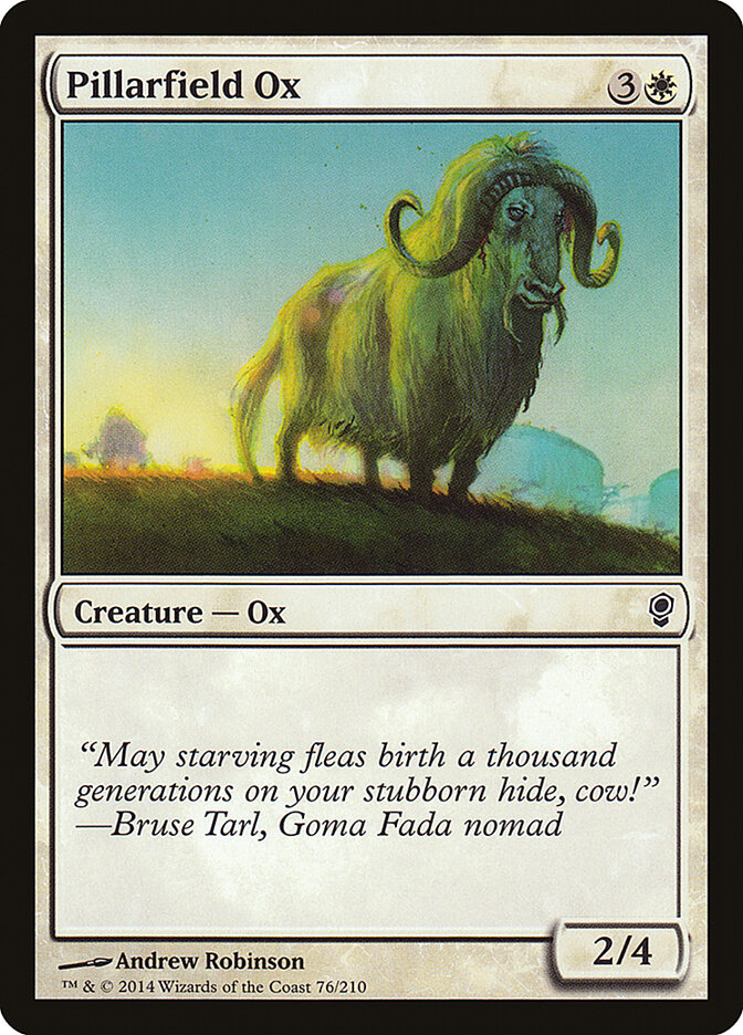 Pillarfield Ox — Conspiracy 76/210