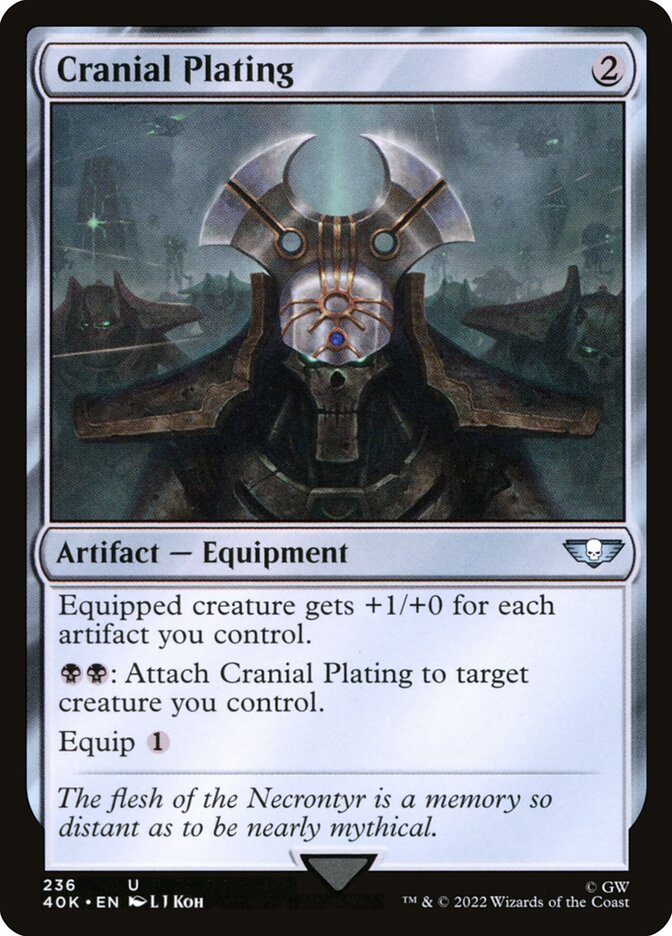 Cranial Plating — Warhammer 40,000 Commander 236/617